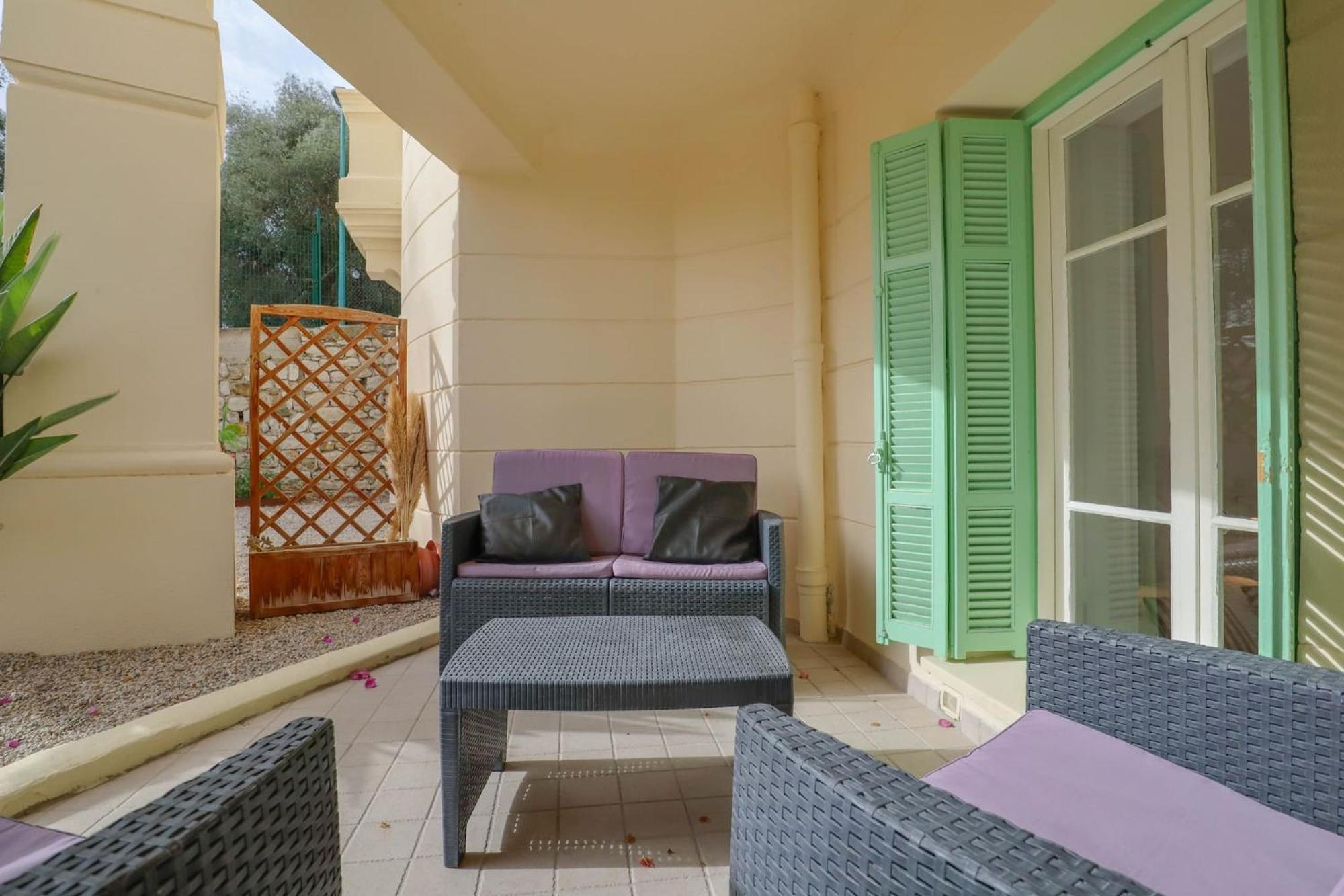 "Le Garavan Palace" Idyllique, Proche Gare Et Plage Menton Eksteriør bilde